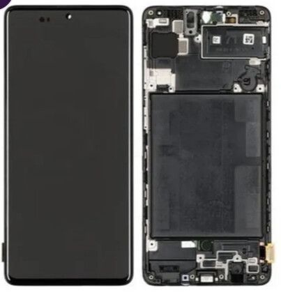MODULO DE SAMSUNG A71 - A715 OOLED REFURBISHED  NEGRO