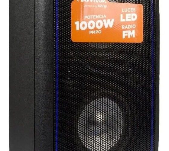 Parlante Portatil Harrison Sonic-x 1000w Led Bluetooth Usb Fm Mic