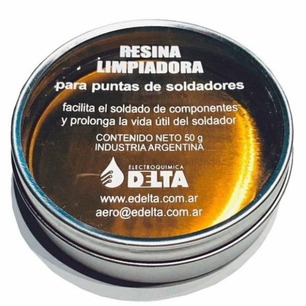 HERRAMIENTAS RESINA LIMPIADORA DE CAUTIN DELTA
