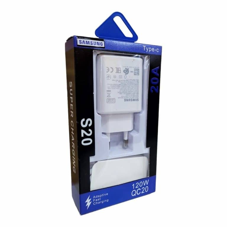 CARGADOR SAMSUNG S20TC 120W 20A TIPO C