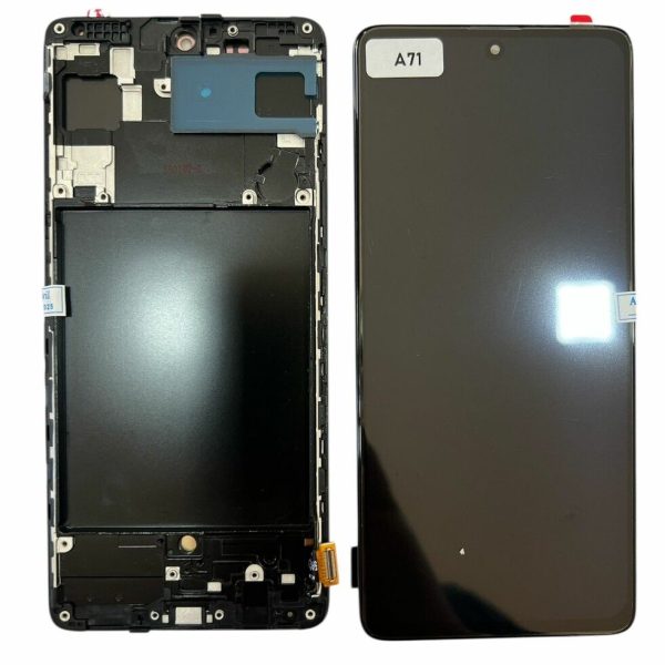 MODULO DE SAMSUNG A30S - A307   OLED  C/MARCO NEGRO