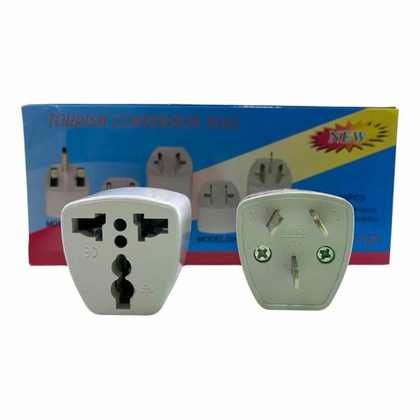 CAJA DE ADAPTADOR FICHA  UNIVERSAL 220 173 X 20 UNIDADES
