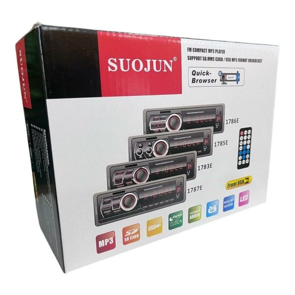 STEREO FIJO CON BT/USB/SD/AUX  HT-82 1782